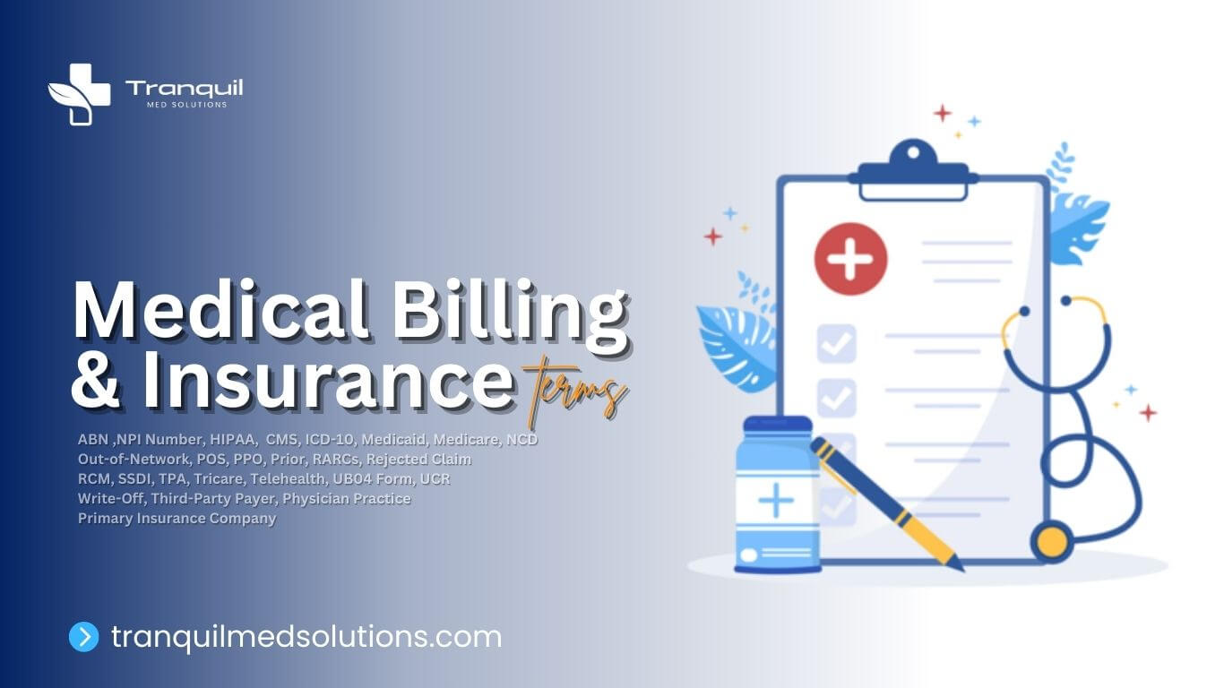 Medical Billing And Insurance Terms & Glossary